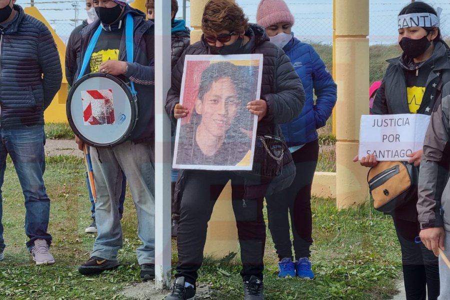 Este domingo realizó una marcha en pedido de justicia por Santiago Liquín